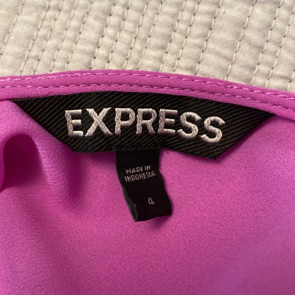 Purple Express dress - Size 4 - Picture 3 of 3